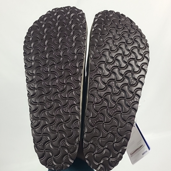 NEW Birkenstock Boston BS Leather Suede Soft Footbed Taupe Sz 44, US M 11 - Picture 8 of 9